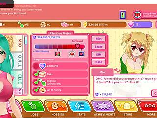 cute anime girl vtuber plays crush crush uncensored 2