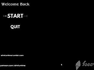 2B in hentai riding and doggystyle deepthroat action