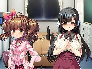 queen of the otaku-only be one ep2-watching her getting kissed