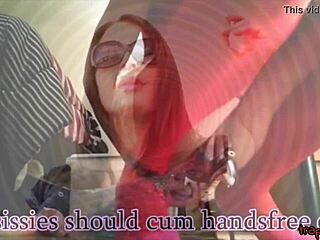 Shemale smoking fetish trainer hypnotizes sissy!