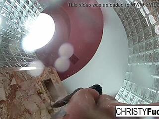 Christy Dahlia And Ivan Enjoy Lesbian Oral In Hot Shower