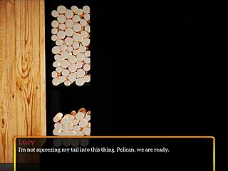 Redhead Cartoon Girl Shows Big Tits And Hairless Pussy In Homemade Scene