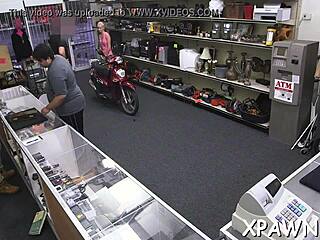 Amateur couple engages in rough fucking and sucking for cash rewards