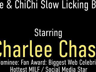 pov double bj with milfs charlee chase and chichi medina talking dirty