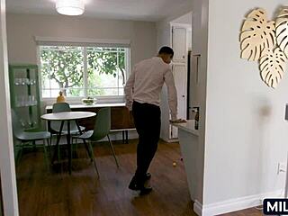 blonde milf hides easter egg in her cunt