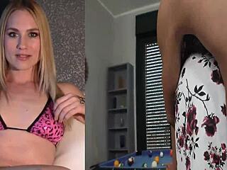 The mistress gives jerk off instructions explaining why shemales are better than females.