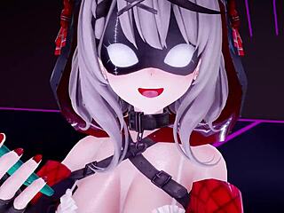 hololive sakamata chloe in a cute 3d anime adventure