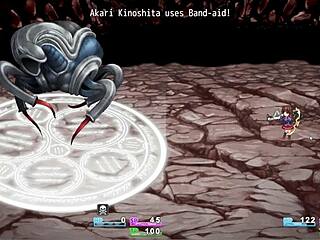 Walking on cute blonde in red underwear hentai game ep 3 apostle pornplay 😍