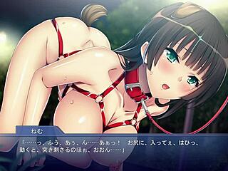 tsun m 2 kawaii pet hentai game unfolds outdoors in part 3