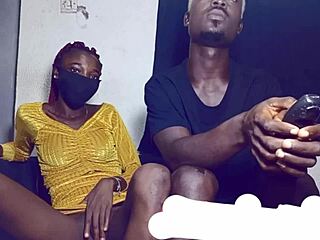 My step sister seduced me to suck and fuck her while watching tv