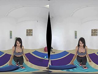 Heather Vahn Does Downward Dog Yoga Leading To Doggy Fuck.