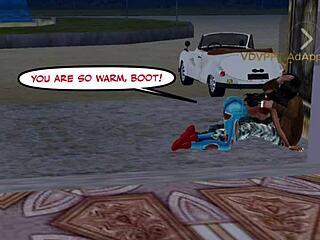 Getting Frisky At Greystone Mansion