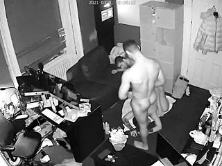 Wild Threesome Night At Work With Bonus Cam Content