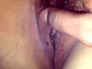 Friend Licks And Rubs Wife's Pussy Before Fucking