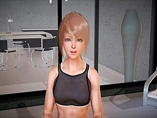 Adventures in my new family game with big tits and asses