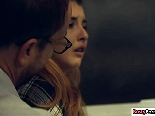 Cute Sally Squirt Fucks Instructor With Big Cock Deepthroat