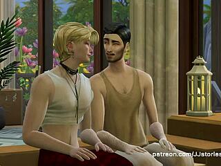 Dad Fucks Stepson on Vacation in Sims 4