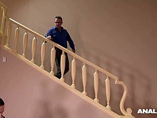 Anal inspectors cum all over angel rivas big tits after butt sex threesome 😍