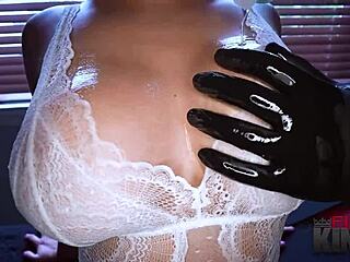 Is This Busty Blonde MILF Ready For Oiled Massage And Hard Dicking?