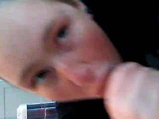 Blonde Giving Descriptive Blowjob Scene With Passion.