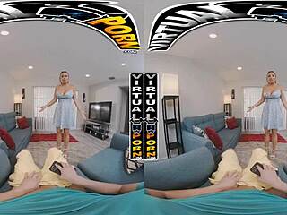 virtual porn - doing the fucking chores with stepmom carmela clutch vr