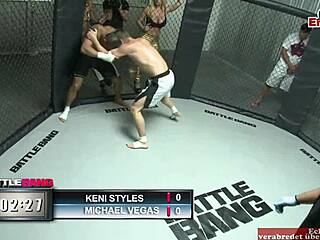 Blonde slut with BIG TITS gets ANAL SEX and FACIAL