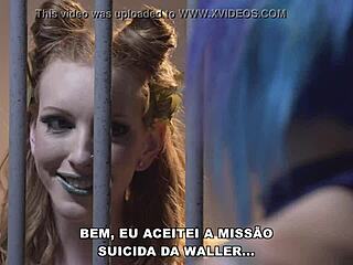 suicide squad parody with blowjob scene