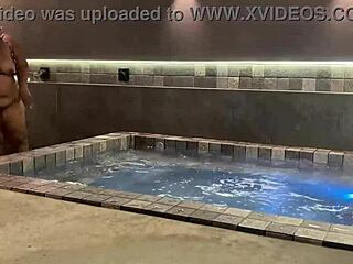 i grabbed the brunette from behind and fucked her pussy hard until she screamed!