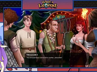 What a legend in this orgy dream part 32 with big tits