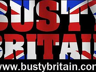 Busty European Babe Grace Rips Clothes to Reveal Big Tits and Boobs in Striptease