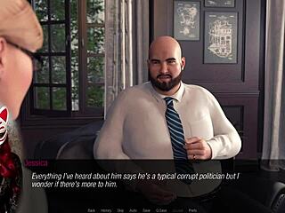 John episode 17 features news reporter in stockings