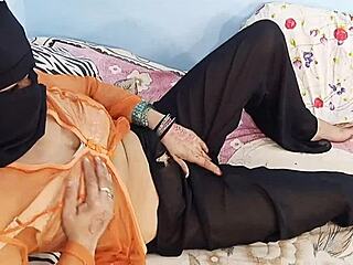 Indian Friend Talks Dirty While Showing Big Nipples and Ass!