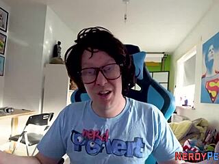 real newbie tricked into giving facial to awkward guy