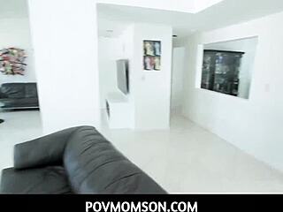 I am the naughty stepson who fucked my hot stepmomma on the couch