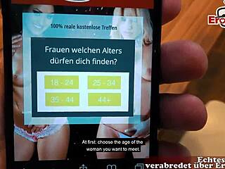Wow! Slender German Blonde Milf Picked Up Online For Hot Sex Meeting!