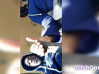 Hey, check this Euroschilles parking lot hand job while driving!