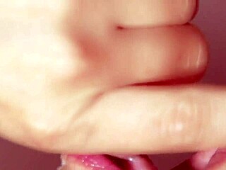 Petite Latina sucks cock in POV, cumming in mouth during holiday close-up.