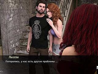 pine falls gets fucked in front of another in this 3d hentai scene