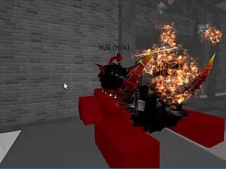 Demon interacts with hot rich femboy in intense session