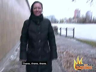 Tattooed Brunette Mareen Deluxe Fucks Anywhere In Public! Cumshot And Swallow!