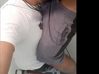 I Walked Into the Metro Bathroom, He Stared and Begged for My Ass - Full on Red!