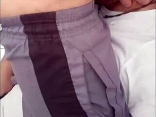 I Walked Into the Metro Bathroom, He Stared and Begged for My Ass - Full on Red!