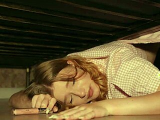 Stuck under the bed, I had a rough encounter with my stepsister