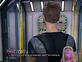 Busty ebony milf rages with jealousy after banging friends in space game.