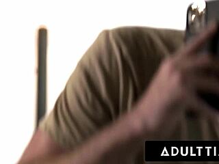 Hey! I caught Khloe Kapri masturbating to me with Lucas Frost!