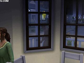 Teen Bent Over Fucks Monster Cock