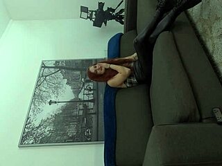 Daisy Marie's redhead anal contrasts with her innocent look