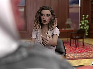 hentai acting lessons where girl comes to me in 3d cartoon anime game e1 36