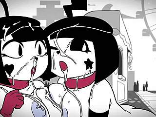 Derpixon's hentai blowjob and anal scene