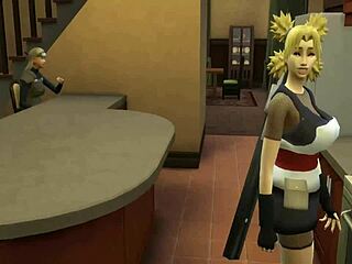 gaara fucks stepsister temari in kitchen group sex naruto hentai